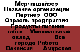 Мерчандайзер › Название организации ­ Партнер, ООО › Отрасль предприятия ­ Продукты питания, табак › Минимальный оклад ­ 40 000 - Все города Работа » Вакансии   . Амурская обл.,Константиновский р-н